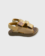 Sandalias Cartago Mini Café Beige detalle