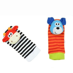 Medias Sonajero De Estimulación Diseño Surtido Rayas