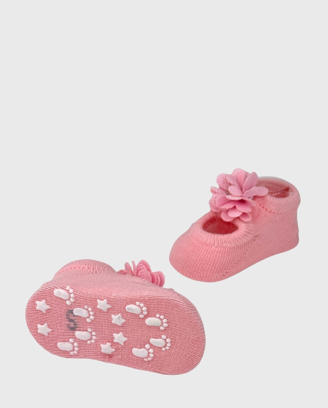 Set Medias con Balaca Flores Surtido Suela