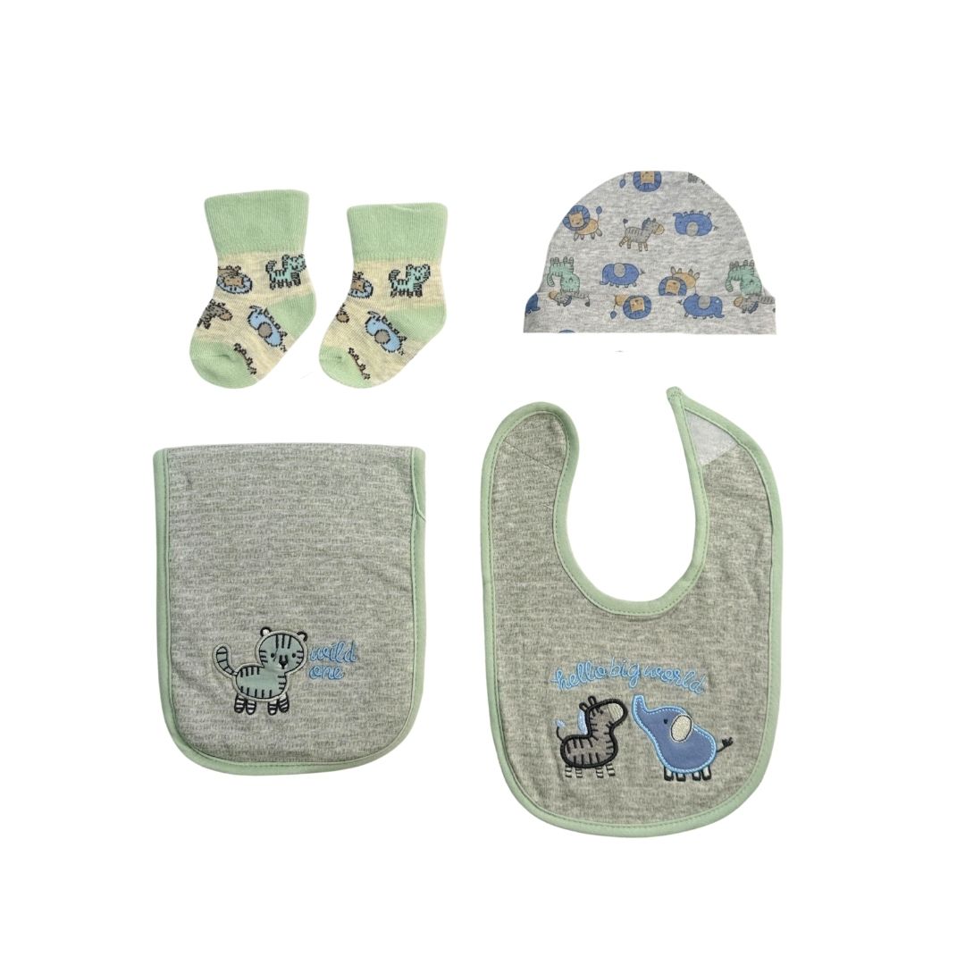 Set de Regalo 4 Piezas Niño Verde