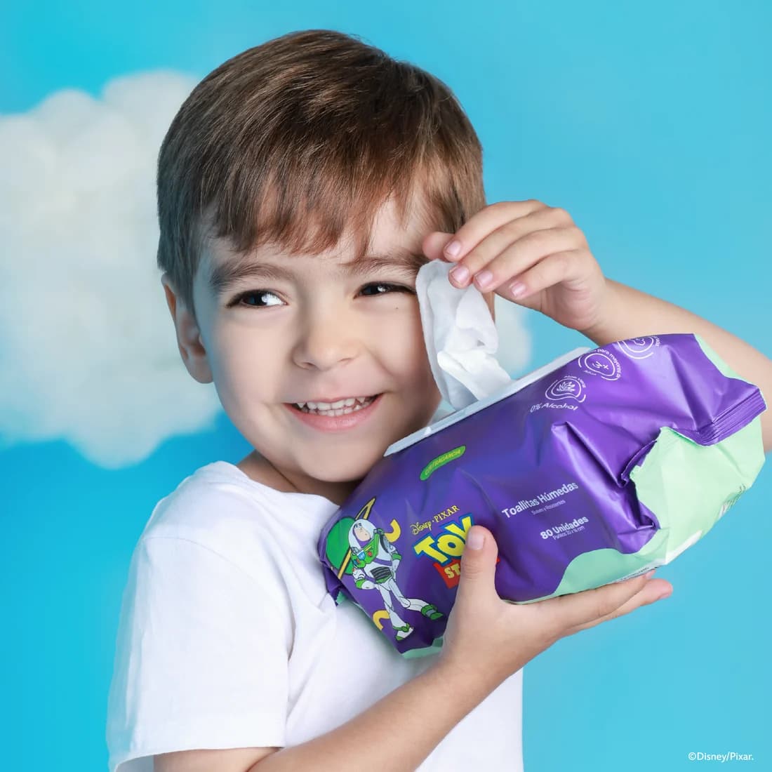 Pañitos húmedos Toy Story para niños x80