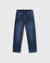 Jean Cintura Resortada Denim Oscuro Losan