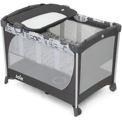 Cuna Corral Con Cambiador Detalles Gris Joie™