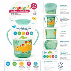 Vaso 360 Estampado Animales 8oz