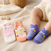 Set 3 Pares De Medias Animales Niña