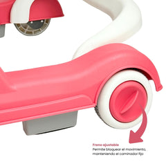 Caminador 2 en 1 Astronauta Rojo Baby Kays Freno