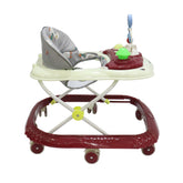 Caminador Interactivo Cristal Vinotinto Ebaby perfil