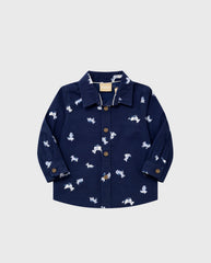 Camisa Manga Larga Estampada
