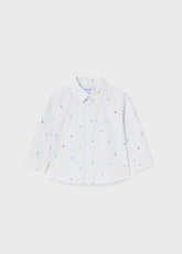 Camisa Manga Larga Letras Mayoral