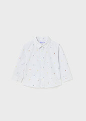 Camisa Manga Larga Letras Mayoral