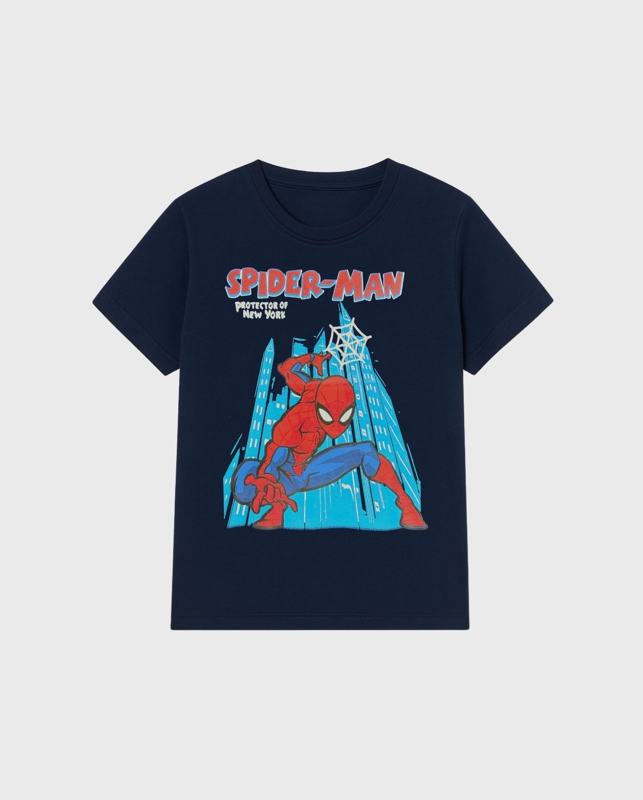 Camiseta Spider-Man New York Navy Losan