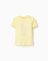 Camiseta Estampado Botanic Amarillo Zippy