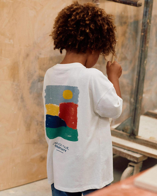 Camiseta Estampado Creative Blanco Zippy NIÑO