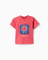 Camiseta Estampado Leon Rojo Zippy