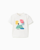 Camiseta Interactiva Explorer Blanco Zippy
