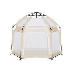 Camping de Juegos Malla Beige