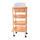 Carro Organizador 4 Puestos de Teteros y Cuidado