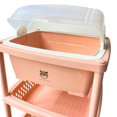 Carro Organizador 4 Puestos de Teteros y Cuidado Detalle