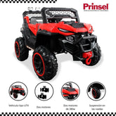 Carro Electrico Para Niños  XPLORE DLX 12V Rojo