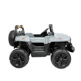 Carro Montable Electrico Deportivo Gris Detalle