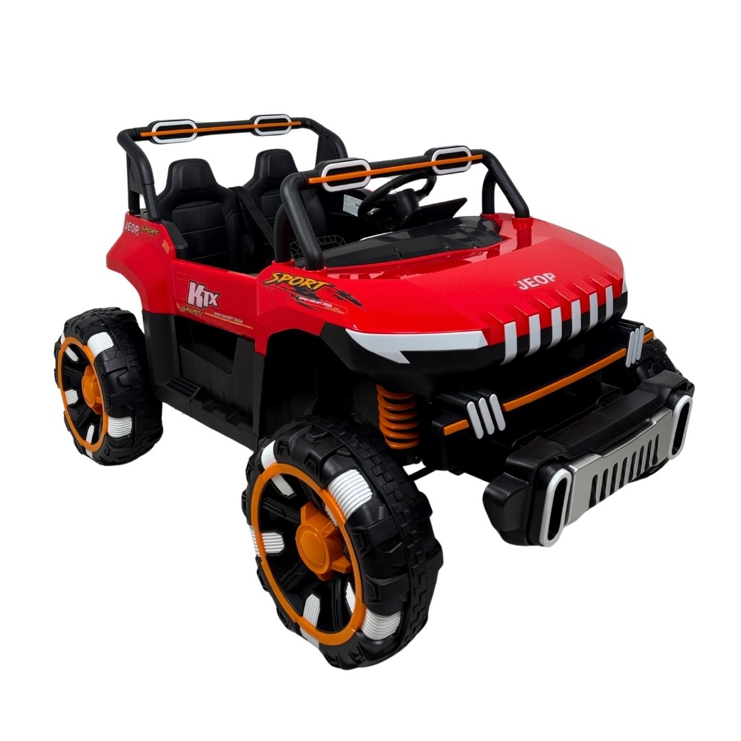 Carro Montable Electrico Todoterreno Rojo