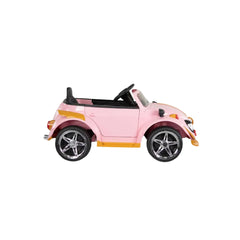 Carro Rocket Rosa 12V perfil