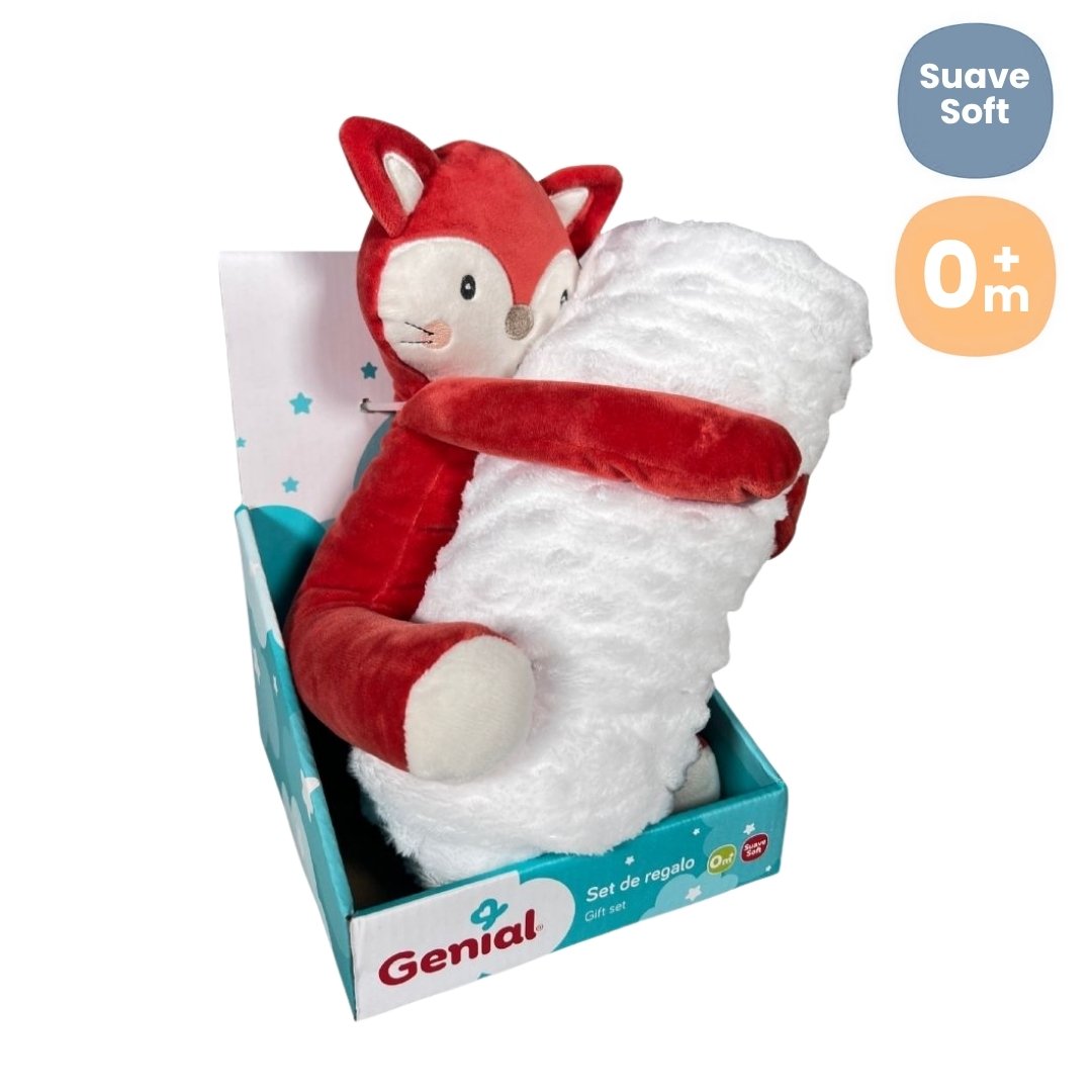 Cobija Con Peluche De Apego GENIAL Niño