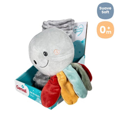 Cobija Con Peluche De Apego GENIAL Pulpo