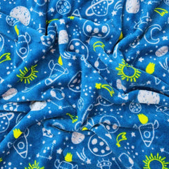 Cobija Apego Estampado Wakids Blue