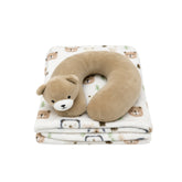 Cobija con Almohada Estampado oso
