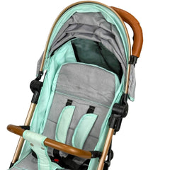 Coche Maleta Verde Menta Kangu Diseño