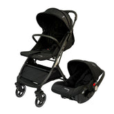 Coche Maleta Con Porta Bebé Boston Negro Maxibaby