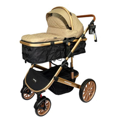 Coche Moisés Britto Beige