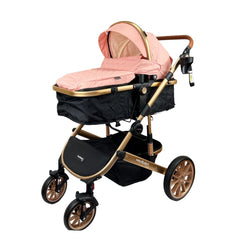 Coche Moisés Britto Maxibaby Rosa