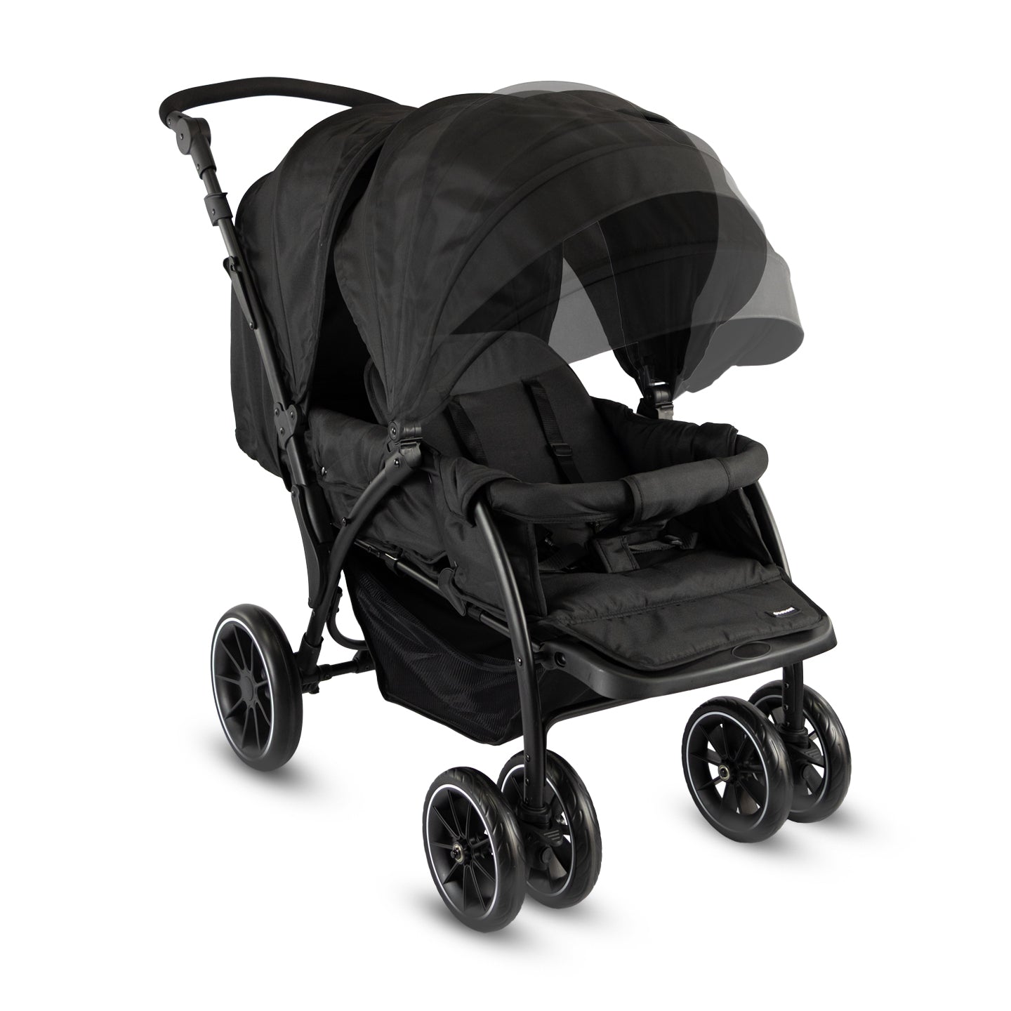 Coche Gemelar Bivo Black Premium