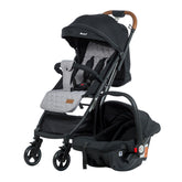 Coche Maleta Con Porta Bebe Happy Travel Negro Ebaby