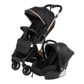 Coche Maleta Con Portabebés Sparrow Negro Ebaby