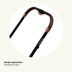 Coche Maleta Moises Fox Maxibaby Azul Manija Cuero