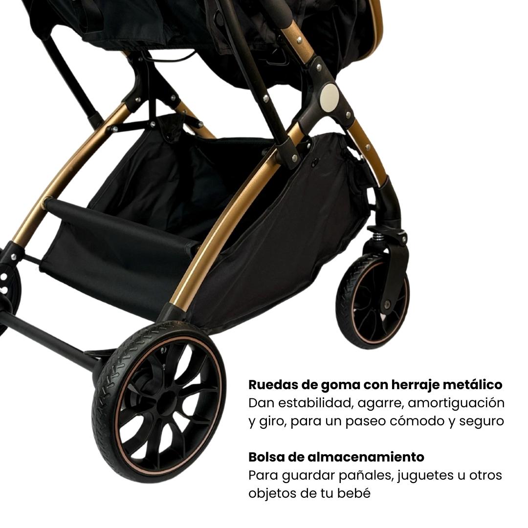 Coche Moisés Small Rosa Maxibaby Ruedas