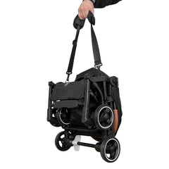 Coche Ultra Compacto Click It Negro Priori Plegado