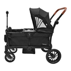 Coche Vagón Doble Everett Negro Priori DETALLES