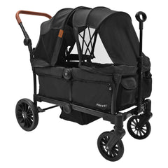 Coche Vagón Doble Everett Negro Priori