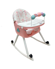 Comedor Para Bebé 2 En 1 Estampado Rosa Dali Ebaby
