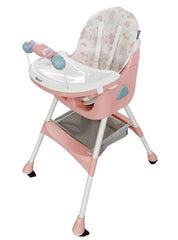 Comedor Para Bebé 2 En 1 Estampado Rosa Dali Ebaby