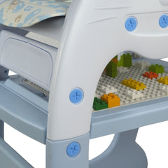 Comedor Para Bebé 2 En 1 Celeste Tower Maxibaby Didáctico