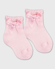 Medias Ceremonia Lazo Rosa Condor