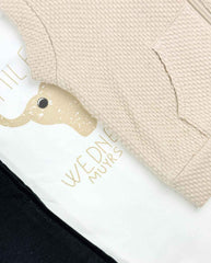 Conjunto 3 Piezas Saco Deportivo beige