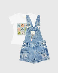 Conjunto Braga y Short Autentic Blanco