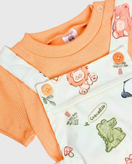 Conjunto Con Pava Estampado Animales Detalles