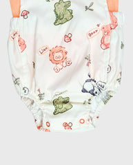 Conjunto Con Pava Estampado Animales Niños